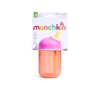 Munchkin Vaso de Pajita Bebé Perfect Angle | 12m+ | 296 ml | Coral