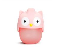 Munchkin Whoo Soft-Touch 8oz Spill-Proof Sippy Cup. Silicone Transition Cup for Toddlers, Weaning Cup for Babies 9+ Months, BPA-Free Toddler & Baby Bottle for Easy Grip & Gentle Sipping