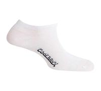 MUND Calcetín Fitness Socks Invisible Coolmax con talón y Puntera Reforzados (Blanco, EU 34-37)