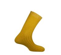 MUND Calcetín lana invierno Urban Wool Socks (FR/ES, Números, 36, 40, Regular, Regular, Mostaza)