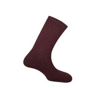 MUND Calcetín lana invierno Urban Wool Socks (FR/ES, Números, 41, 45, Regular, Regular, Granate)
