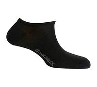MUND Calcetín Socks Invisible Coolmax con talón y Puntera Reforzados (Negro, EU 42-45)