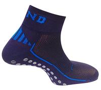 Mund Socks Calcetín Antideslizante Nonslip Antibacterias y Terapéutico (Navy, EU 38-41)