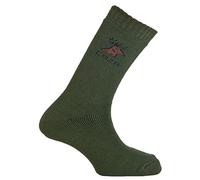Mund Socks Calcetín Caza Rizo con talón y Puntera Reforzados (Caqui, EU 42-45)