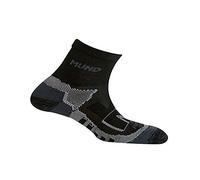 Mund Socks Calcetín Running Trail Running Atletismo Unisex (Black, EU 42-45)
