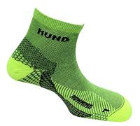 MUND SOCKS Calcetín técnico New Running Amarillo, Talla L (42-45)