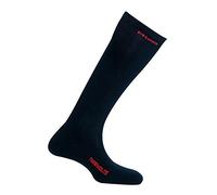 Mund Socks Calcetín térmico de esquí con Fibra Thermolite® sin Costuras (Navy, EU 42-45)