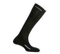 Mund Socks Calcetín térmico de esquí con Fibra Thermolite® sin Costuras (Negro, EU 34-37)