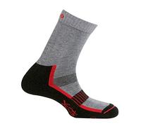 Mund Socks Calcetín Trekking Verano Andes montaña Unisex (Grey, EU 46-49)