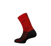 MUND SOCKS Calcetines Running Trail Extreme (42-45, Rojo)