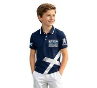Mundial 2026 Camiseta de Manga Corta para niños de Inglaterra, Ideal para el Verano. Ropa Deportiva Informal. (Dark Blue, 2-3 Years)