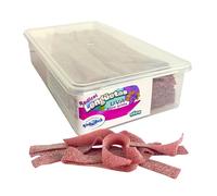 MUNDIDOLÇ Lenguas sabor uva. Chuches Acidas. 200 Unidades de Sabores Distintos. Golosinas y Chucherias. Chuches Cumpleaños y Chuches Halloween. Gominolas Halloween (Uva)