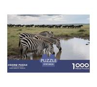 Mundo Animal Puzzle 1000 Pieces Cadeau Unique Jeu Éducatif Challenge Toy À De Qualité Supérieure Peinture Art Pour Adultes Et Enfants À Partir De 14 ANS 38x26cm/1000pcs