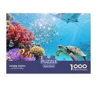Mundo Animal Puzzle 1000 Pieces Cadeau Unique Jeu Éducatif Challenge Toy À De Qualité Supérieure Peinture Art Pour Adultes Et Enfants À Partir De 14 ANS 70x50cm/1000pcs