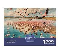 Mundo Animal Puzzle 1000 Pieces Cadeau Unique Jeu Éducatif Défi Jouet À De Qualité Supérieure Peinture Art Pour Adultes Et Enfants 70x50cm/1000pcs