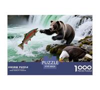 Mundo Animal Puzzle 1000 Pièces Cadeau Unique Jeu Éducatif Défi Jouet À De Qualité Supérieure Peinture Art Pour Adultes Et Enfants À Partir De 14 ANS 38x26cm/1000pcs
