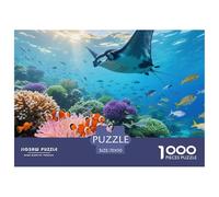 Mundo Animal Puzzle 1000 Pièces Educa Jouet En Bois Divertissement Créatif De L'art De La Décoration Jeu Éducatif Challenge Toy Pour Adultes Et Enfants À Partir De 12 ANS 70x50cm/1000pcs