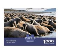 Mundo Animal Puzzle 1000 Pièces Educa Jouet En Bois Divertissement Créatif Décoration Intérieure Jeu Éducatif Challenge Toy Pour Adultes Et Enfants À Partir De 12 ANS 70x50cm/1000pcs