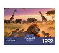 Mundo Animal Puzzle 1000 Pièces Educa Jouet En Bois Divertissement Créatif Décoration Intérieure Jeu Éducatif Challenge Toy Pour Adultes Et Enfants À Partir De 12 ANS 70x50cm/1000pcs