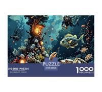 Mundo Animal Puzzles 1000 Pièces Cadeau Unique Jeu Éducatif Challenge Toy À De Qualité Supérieure Peinture Art Pour Adultes Et Enfants 38x26cm/1000pcs