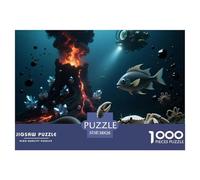 Mundo Animal Puzzles 1000 Pieces Cadeau Unique Jeu Éducatif Défi Jouet À De Qualité Supérieure Peinture Art Pour Adultes Et Enfants À Partir De 12 ANS 38x26cm/1000pcs