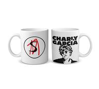 Mundo Avios Charly García. Rock nacional argentino. Taza de cerámica calidad AAA+. 325ml. 11oz. Apta para lavavajillas y microondas. Full color. Somos Sportivo Maglietta. (TAZ2615)