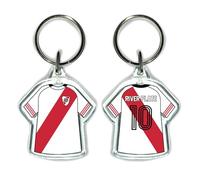 Mundo Avios Llavero de River Plate. Diseño a doble cara, con la camiseta del Club Altético River Plate. CARP. Argentina. LLA0155. (river plate 10)