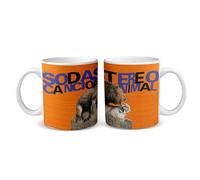 Mundo Avios Soda Stereo. Banda de rock argentina. Rock nacional Argentino. Taza de cerámica calidad AA 325ml. 11oz. Apta para lavavajillas y microondas. Somos Sportivo Maglietta. (TAZ2726)