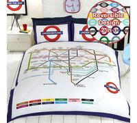 Adultos Funda de Edredón Sets Mariposas Perros London New York - Simple, Doble Y