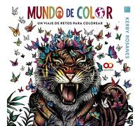 Mundo de color: Un viaje de retos para colorear (ESPACIO DE DISEÑO)