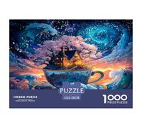 Mundo de la Taza de Té Puzzle De 1000 Piezas, Juego Educativo, Desafío, Clásicos para Adultos Y Niños A Partir De 12 Años Un Rompecabezas Desafiante - Decoración del Hogar 52x38cm/1000pcs