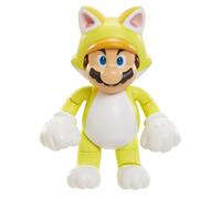 Mundo De Nintendo Figura De 4" Cat Mario