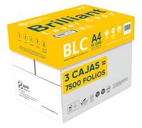 Mundo Home Folios a4 80gr 500 Hojas por Paquete (5 por Caja) - Papel Impresora A4 Multiusos - Hojas Blancas A4 Fotocopiadora - Paquete de Folios Paper - Ideal Imprimir y Escribir (7500, 3 Cajas)