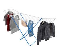 Mundo Home Tendedero Plegable Extensible 18m - Tenderetes de Ropa Plegables de Secado Rápido - Sisi Tendedero Plegable Hogar - Tendedero Secador de Ropa con Alas - Tenderete Extensible (Azul)