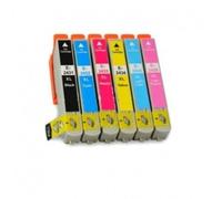 MUNDO IMPRESA - T24XL - Compatible Multitipo (6 PCS) 1 BK/C/M/Y/LM/LC Cartuchos de tinta para Epson 1X T2431 T2432 T2433 T2434 T2435 T2436 con Epson XP750 XP850 XP950 XP76 0 XP866 0 XP55 XP760 XP960