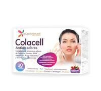 Mundo Natural - Colágeno en polvo Colacell - Hidrolizado 5000 mg, MSM y Ácido hialurónico - 30 sobres
