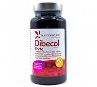 Mundo Natural Dibecol Forte 60 cápsulas - Con Fitoesteroles 842mg, Berberina 300mg, Cardo Mariano 300mg - Sin Gluten y Sin Lactosa - Suplemento Natural para Colesterol