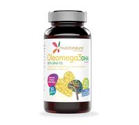 Mundo Natural - Oleomega 3 DHA | Omega 3 Capsulas en Perlas | Omega 3 EPA y DHA + Vitamina E | Omega-3 1000mg de DHA | Aceite de Pescado Omega 3 para Funcionamiento Normal de Vision y Cerebro
