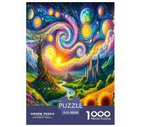 Mundo soñador Puzzle De 1000 Piezas, Juego Educativo, Desafío, para Adultos Y Niños Mayores De 12 Años Imposible Rompecabezas - Obra De Arte 38x26cm/1000pcs