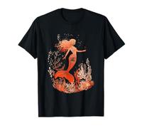 Mundo submarino con corales - sirena Camiseta