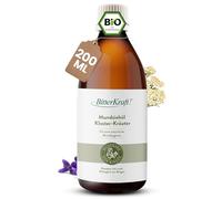 Mundöl zum Ölziehen | BIO-Inhaltsstoffe | Kurze Ölzieh-Zeit | Mundwasser-Ersatz | Kräuter nach Hildegard von Bingen | Vegan | 100ml