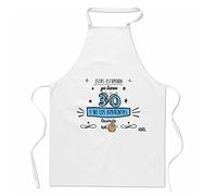 mundohuevo Regalo original y divertido. Delantal Ya tienes 30 y no los aparentas