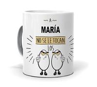 mundohuevo Taza A María no se le tocan los Huevos. Cerámica AAA - 350 ml.