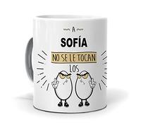 mundohuevo Taza A Sofía no se le tocan los Huevos. Cerámica AAA - 350 ml.