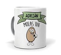 mundohuevo Taza Adrian molas un Huevo. Cerámica AAA - 350 ml.