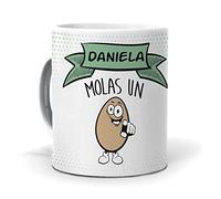 mundohuevo Taza Daniela molas un Huevo. Cerámica AAA - 350 ml.