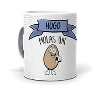 mundohuevo Taza Hugo molas un Huevo. Cerámica AAA - 350 ml.
