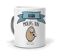 mundohuevo Taza Ivan molas un Huevo. Cerámica AAA - 350 ml.