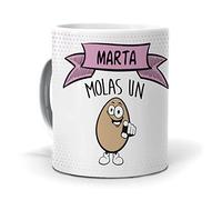 mundohuevo Taza Marta molas un Huevo. Cerámica AAA - 350 ml.