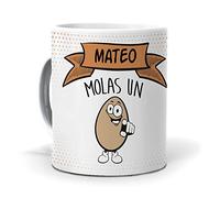 mundohuevo Taza Mateo molas un Huevo. Cerámica AAA - 350 ml.